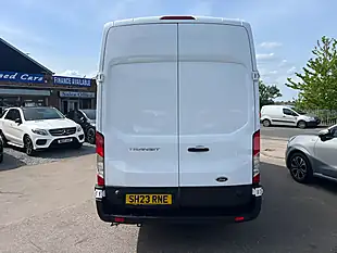 Used 2023 Ford Transit Trend White - Interior and Exterior details 6