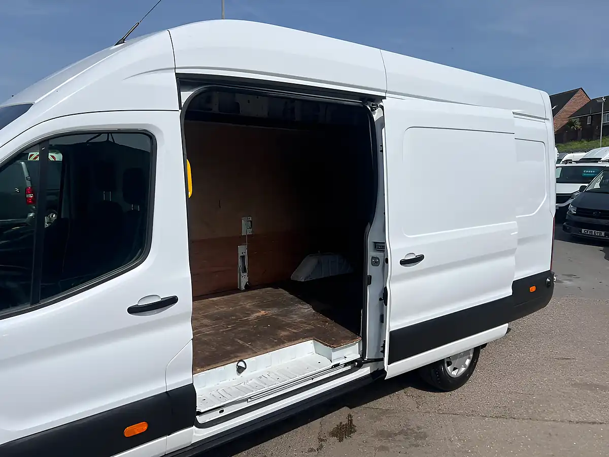 Used 2023 Ford Transit Trend White - Interior and Exterior details 8