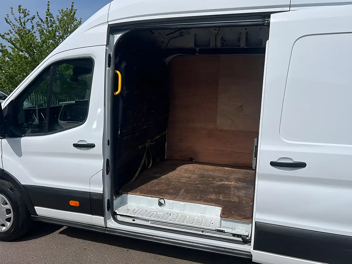 Used 2023 Ford Transit Trend White - Interior and Exterior details 9