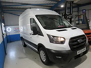 Used 2023 Ford Transit Trend White - Interior and Exterior details 2