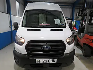 Used 2023 Ford Transit Trend White - Interior and Exterior details 3