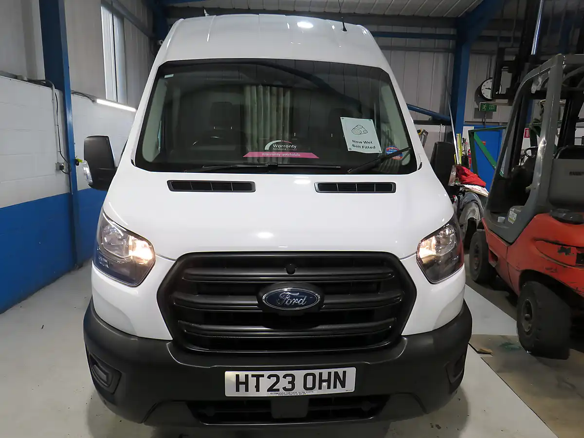 Used 2023 Ford Transit Trend White - Interior and Exterior details 3