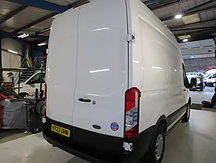 Used 2023 Ford Transit Trend White - Interior and Exterior details 4