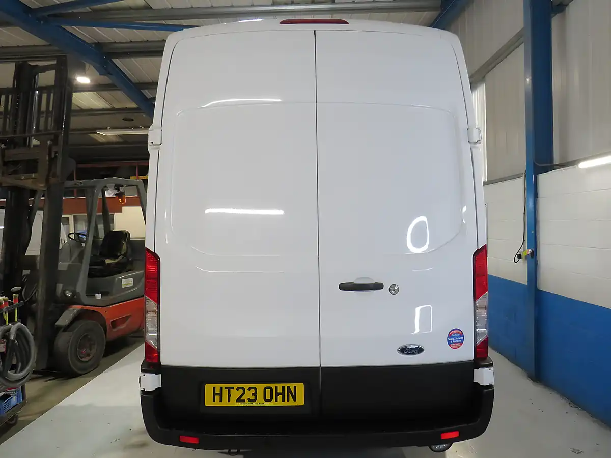 Used 2023 Ford Transit Trend White - Interior and Exterior details 5