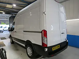Used 2023 Ford Transit Trend White - Interior and Exterior details 6