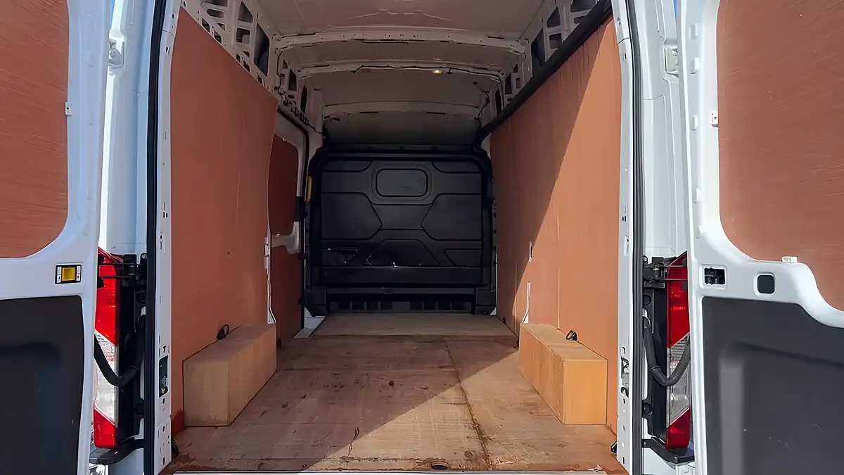 Used 2023 Ford Transit Trend White - Interior and Exterior details 12