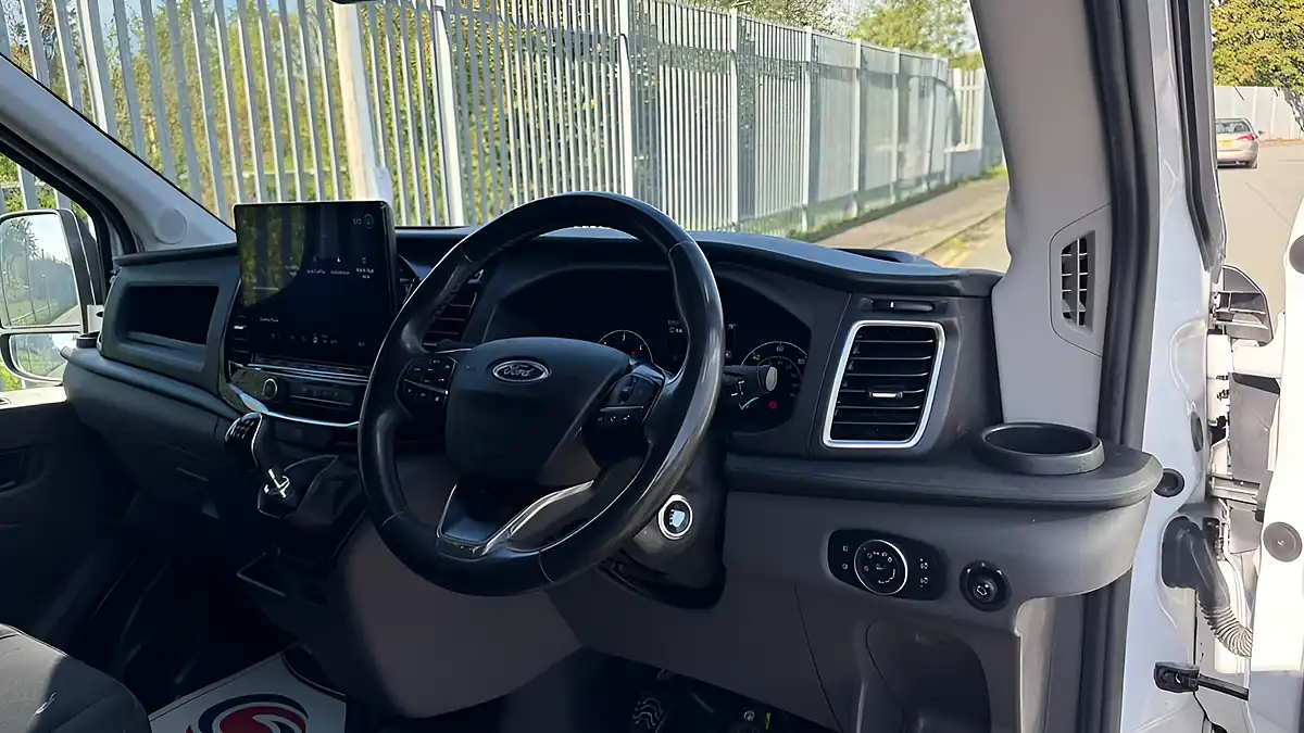 Used 2023 Ford Transit Trend White - Interior and Exterior details 18