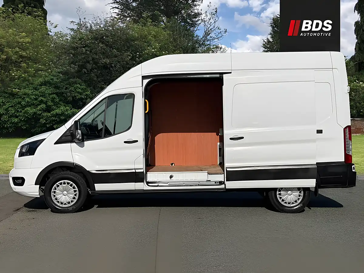 Used 2023 Ford Transit Trend White - Interior and Exterior details 6