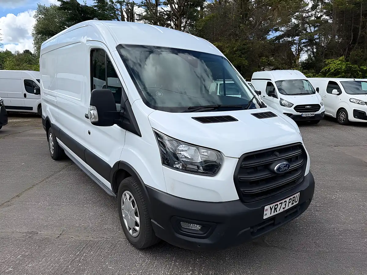 Used 2023 Ford Transit Trend White - Interior and Exterior details 10