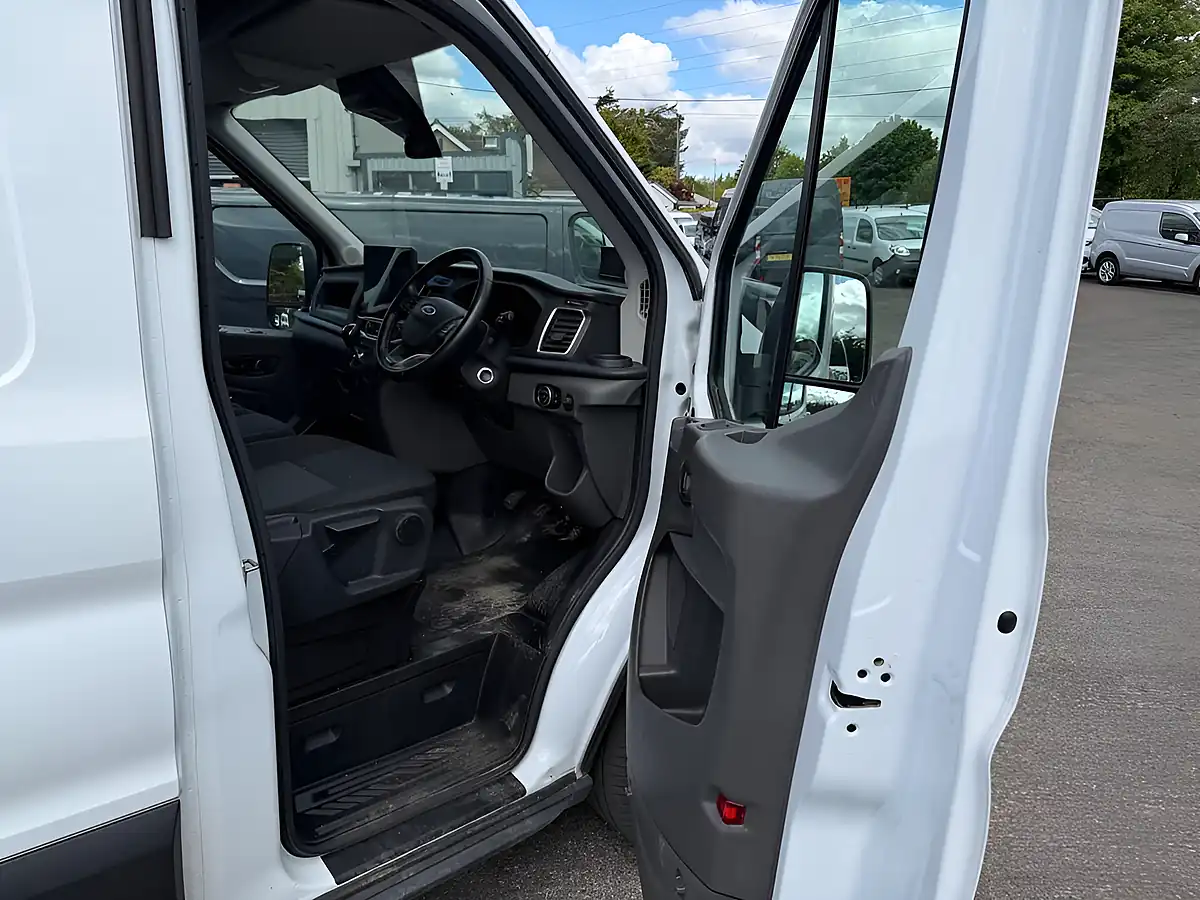 Used 2023 Ford Transit Trend White - Interior and Exterior details 12