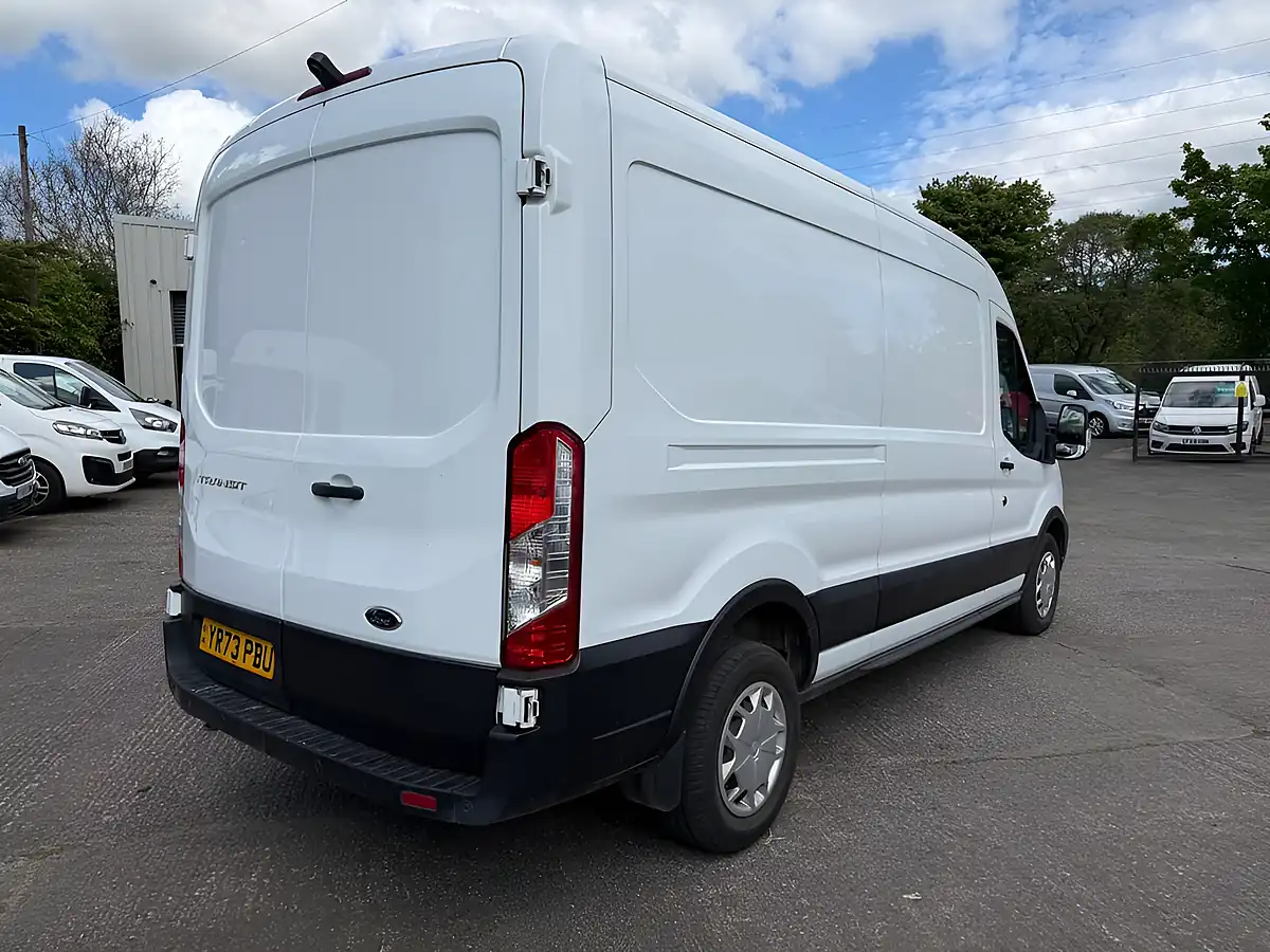 Used 2023 Ford Transit Trend White - Interior and Exterior details 2