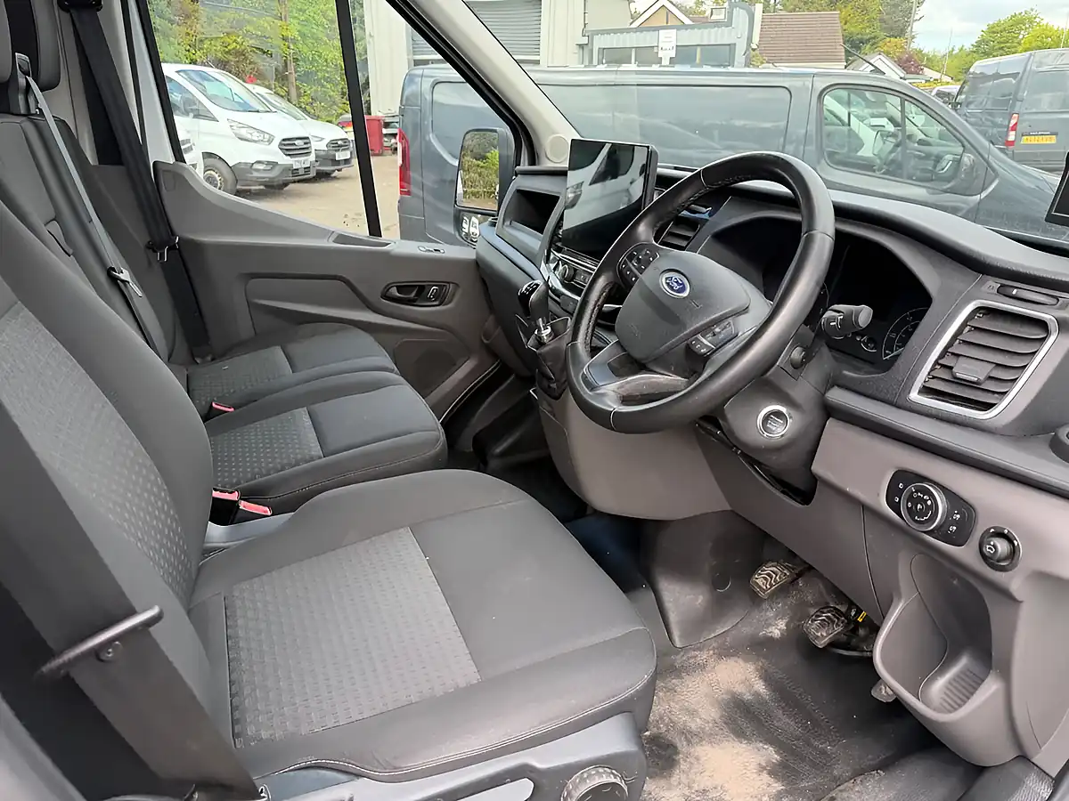 Used 2023 Ford Transit Trend White - Interior and Exterior details 3