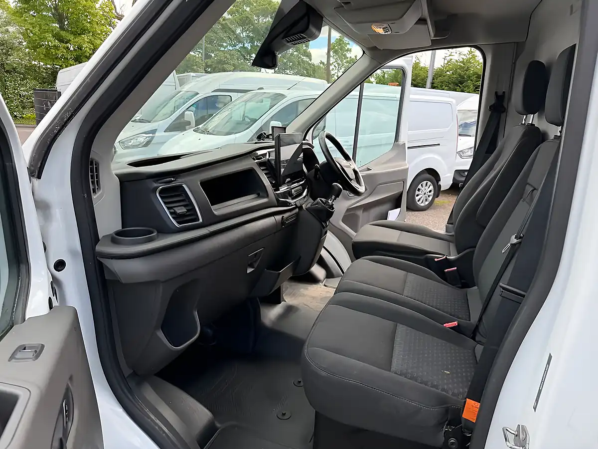 Used 2023 Ford Transit Trend White - Interior and Exterior details 5