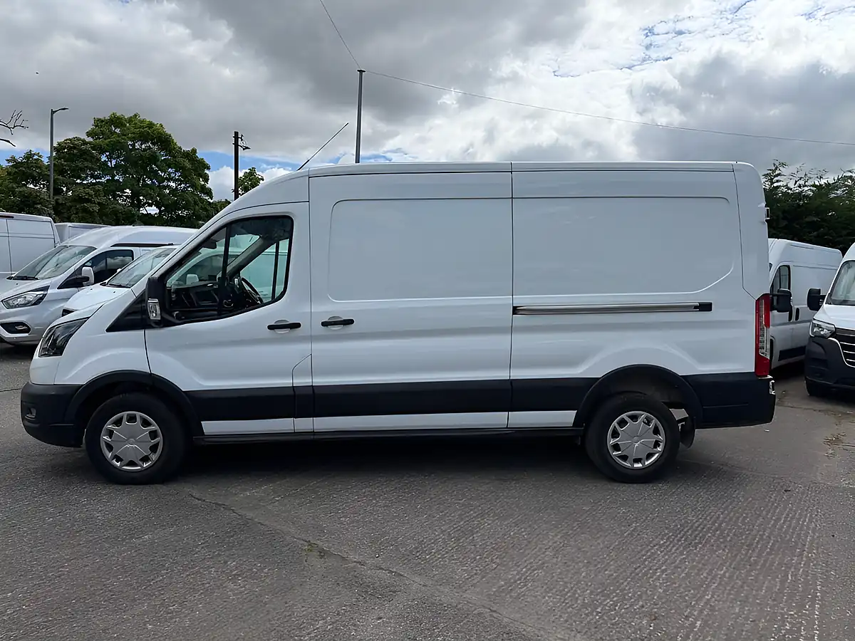Used 2023 Ford Transit Trend White - Interior and Exterior details 6