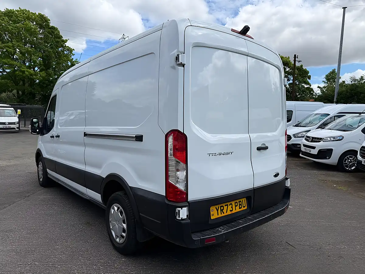 Used 2023 Ford Transit Trend White - Interior and Exterior details 7