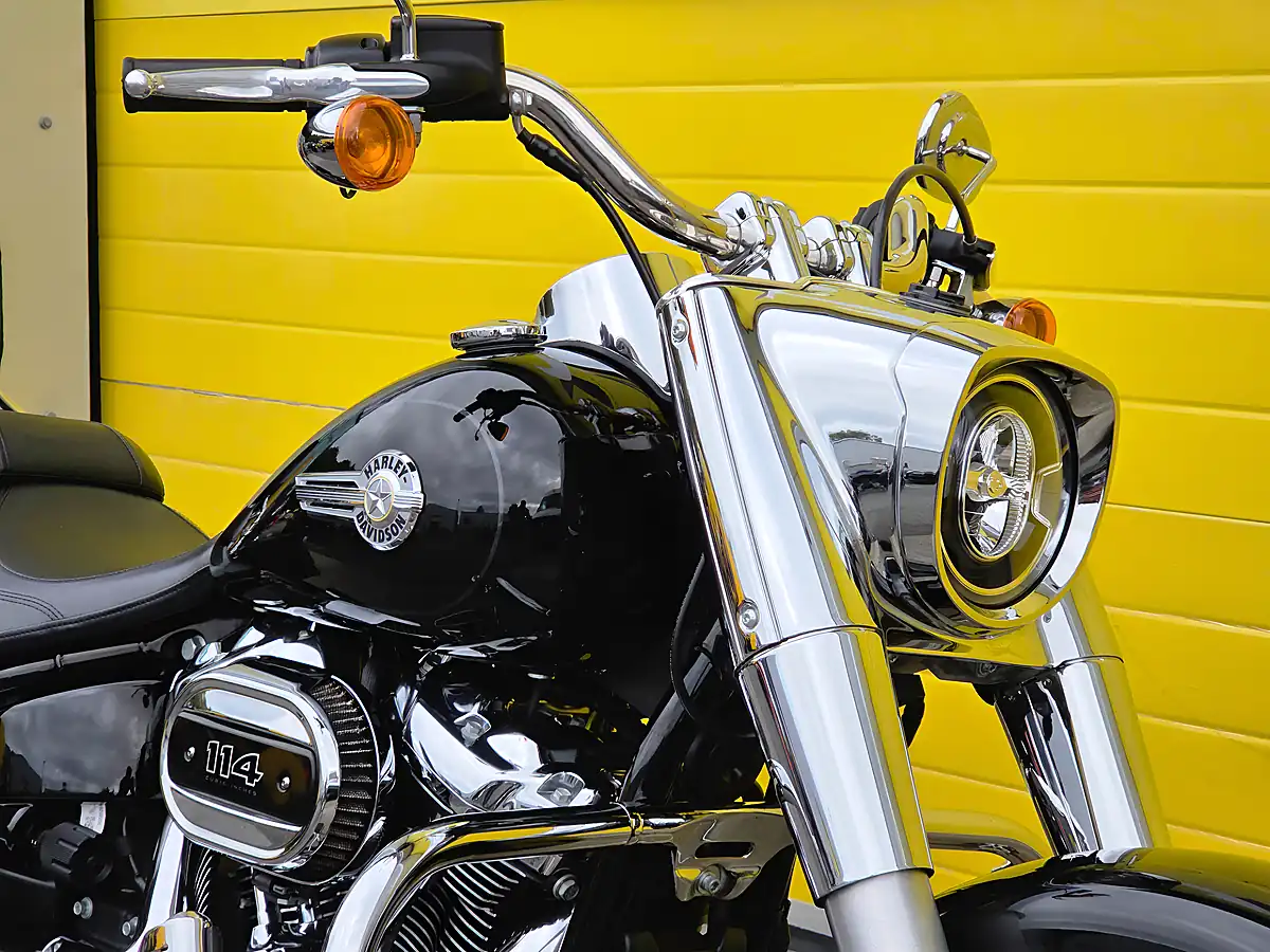 Used 2023 Harley-Davidson Softail Fat Boy Black - Interior and Exterior details 12