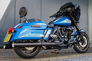 Used 2023 Harley-Davidson Street Glide ST Fast Johnnie Celestial Blue - Interior and Exterior details 6