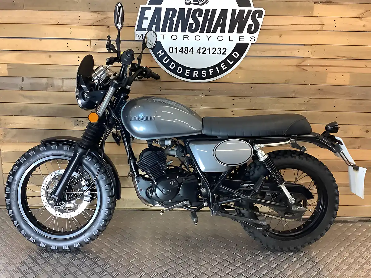 Used 2023 Herald Motor Co Scrambler Grey - Interior and Exterior details 2