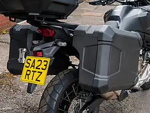 Used 2023 Honda Africa Twin Adventure Stealth Black Metallic - Interior and Exterior details 12
