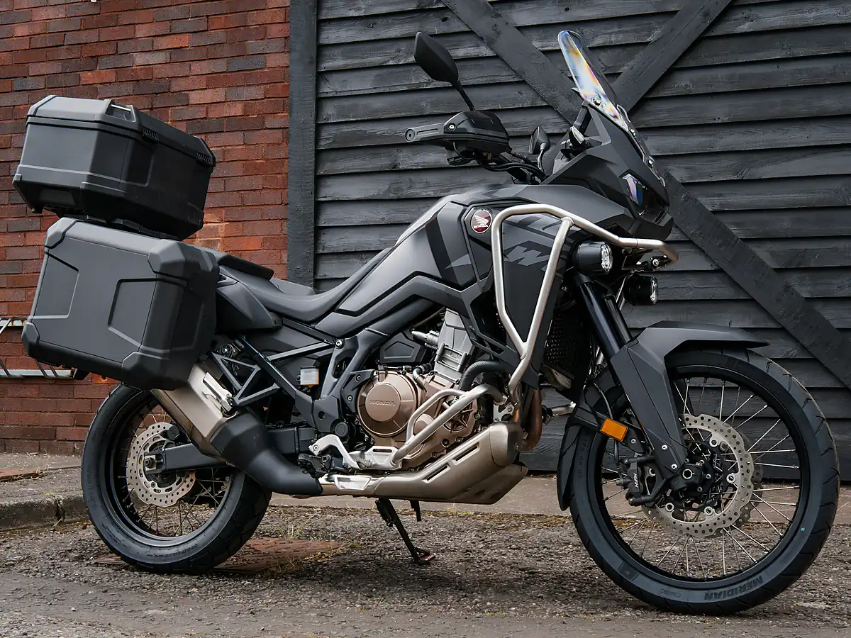 Used 2023 Honda Africa Twin Adventure Stealth Black Metallic - Interior and Exterior details 14