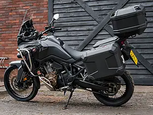 Used 2023 Honda Africa Twin Adventure Stealth Black Metallic - Interior and Exterior details 16