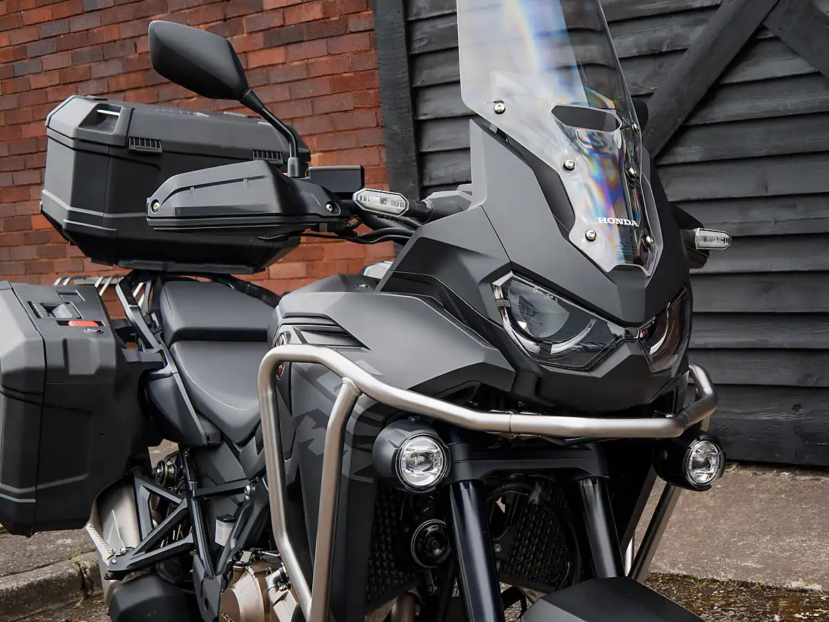 Used 2023 Honda Africa Twin Adventure Stealth Black Metallic - Interior and Exterior details 3