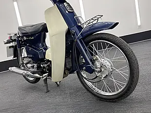 Used 2023 Honda C50 Super Cub Blue - Interior and Exterior details 12