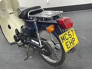Used 2023 Honda C50 Super Cub Blue - Interior and Exterior details 2