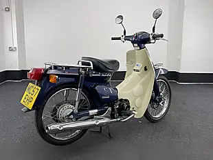 Used 2023 Honda C50 Super Cub Blue - Interior and Exterior details 3