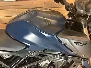 Used 2023 Honda Cb R Blue - Interior and Exterior details 10