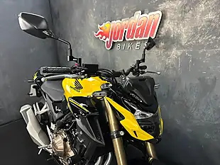 Used 2023 Honda CB500F 500 Yellow - Interior and Exterior details 10