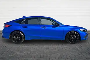Used 2023 Honda Civic Sport Blue - Interior and Exterior details 2