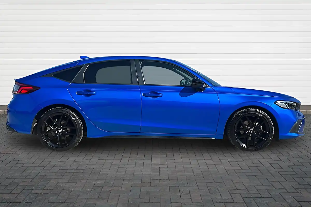 Used 2023 Honda Civic Sport Blue - Interior and Exterior details 2