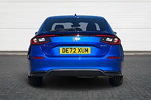 Used 2023 Honda Civic Sport Blue - Interior and Exterior details 4