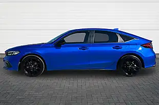 Used 2023 Honda Civic Sport Blue - Interior and Exterior details 6