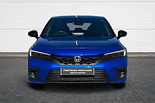 Used 2023 Honda Civic Sport Blue - Interior and Exterior details 8