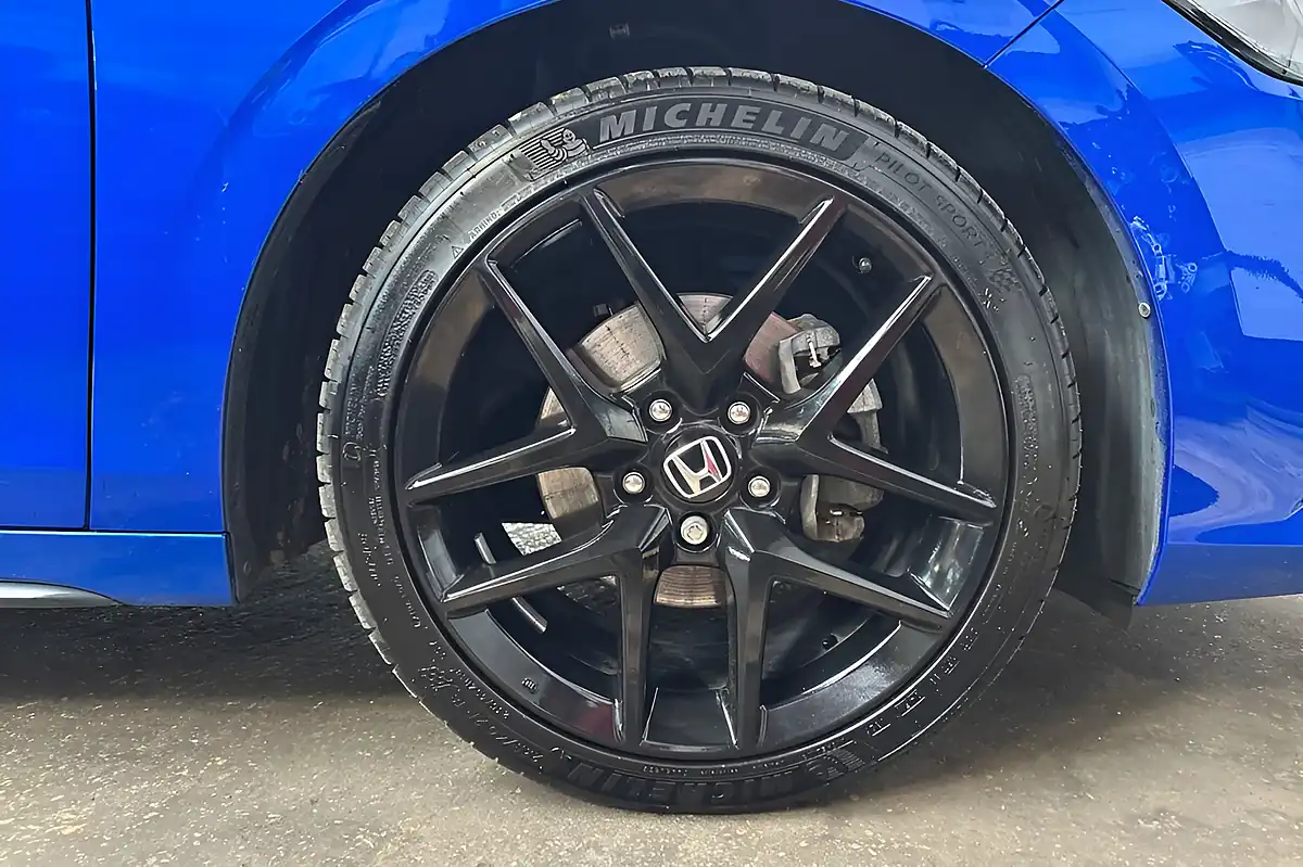 Used 2023 Honda Civic Sport Blue - Interior and Exterior details 9
