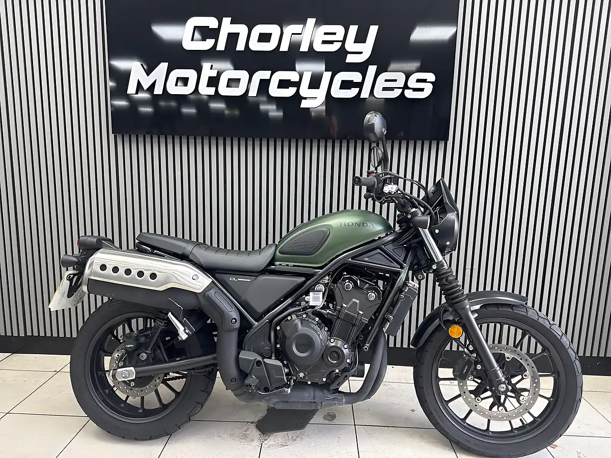 Used 2023 Honda Cl 500 a-P Green - Interior and Exterior details 2