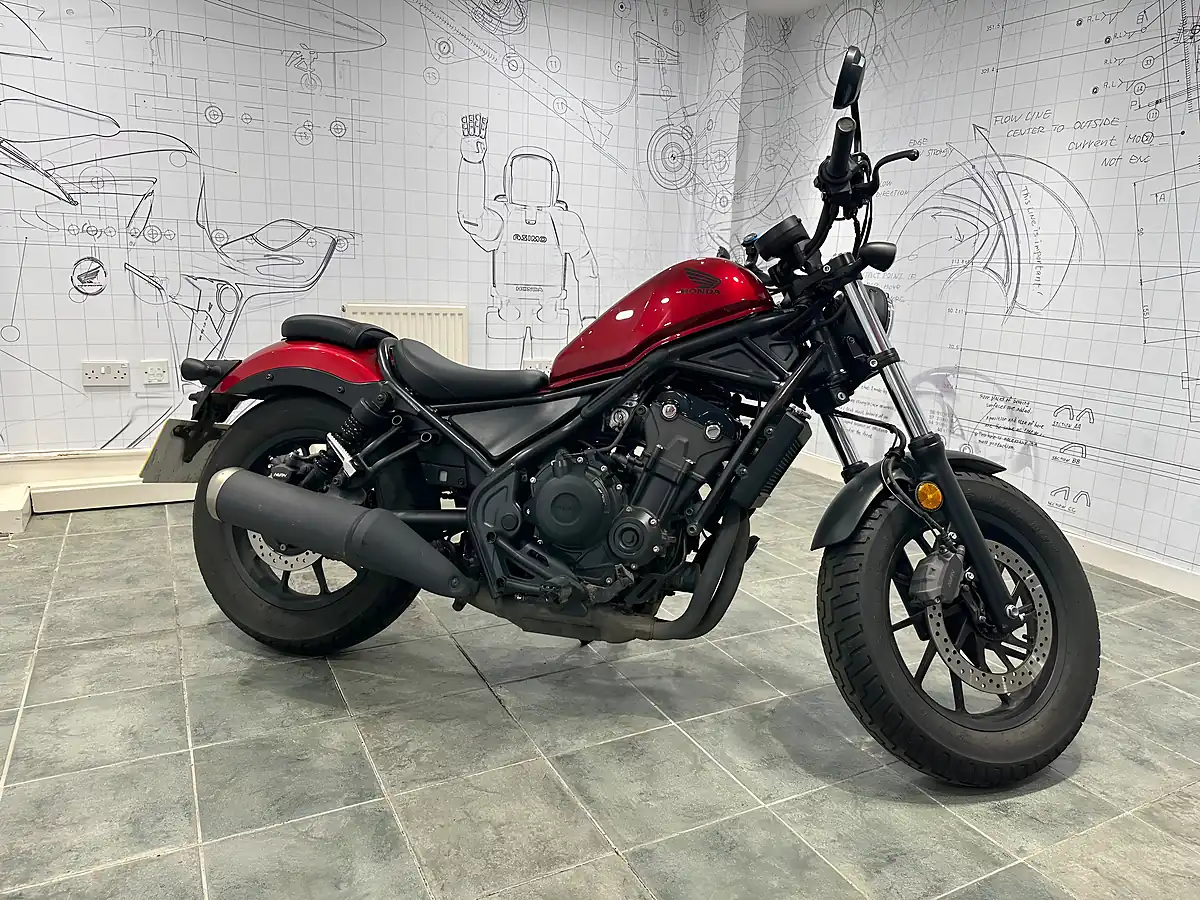 Used 2023 Honda CMX500 Rebel Rebel Red - Interior and Exterior details 2
