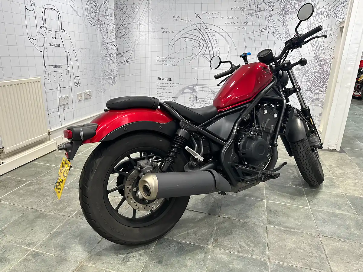 Used 2023 Honda CMX500 Rebel Rebel Red - Interior and Exterior details 3