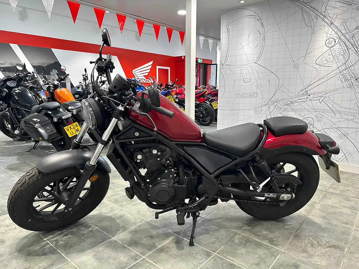 Used 2023 Honda CMX500 Rebel Rebel Red - Interior and Exterior details 4