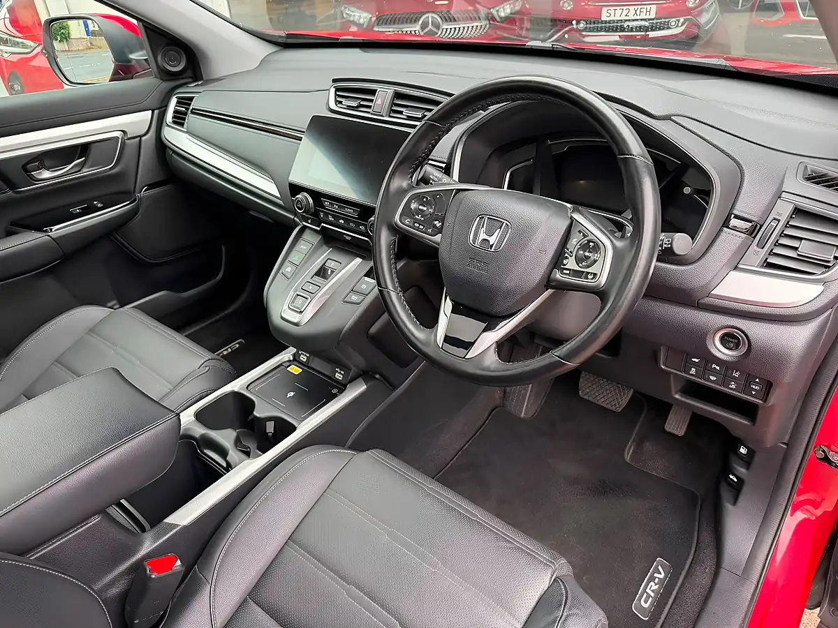 Used 2023 Honda Cr-V Ex Red - Interior and Exterior details 12