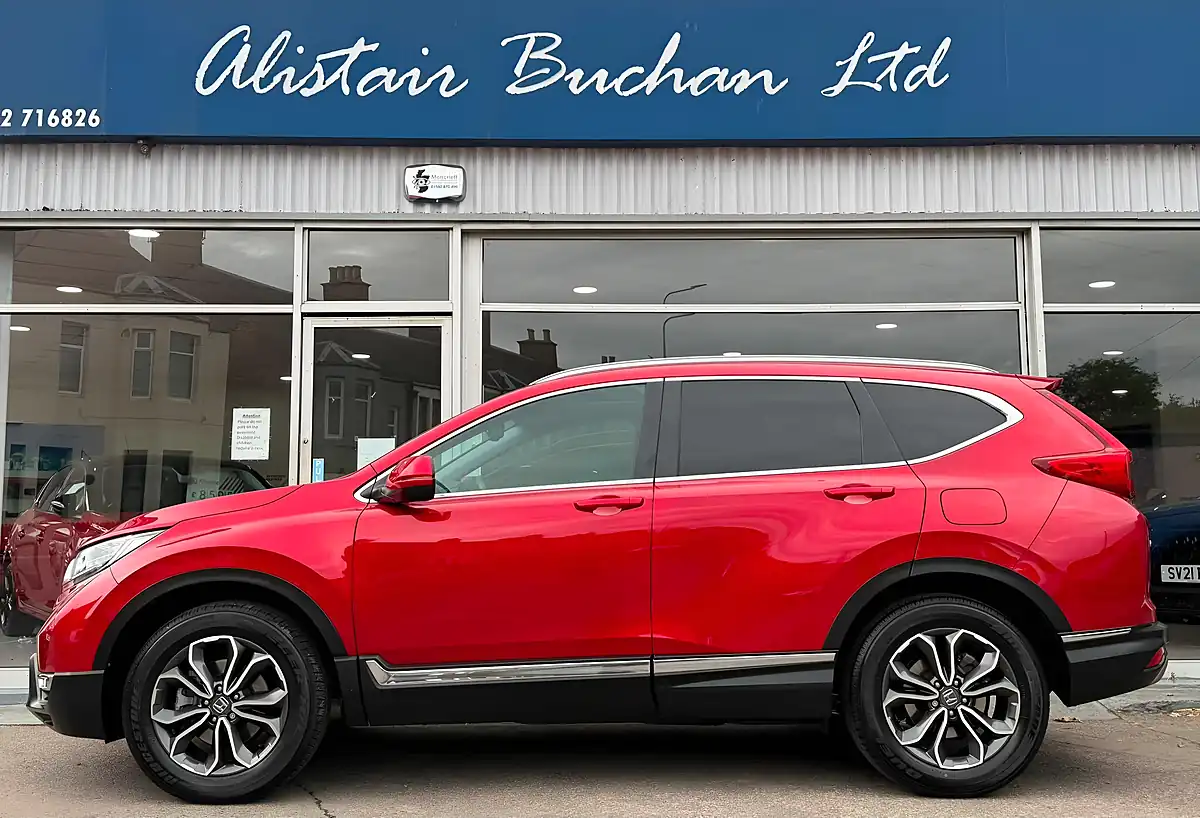 Used 2023 Honda Cr-V Ex Red - Interior and Exterior details 2