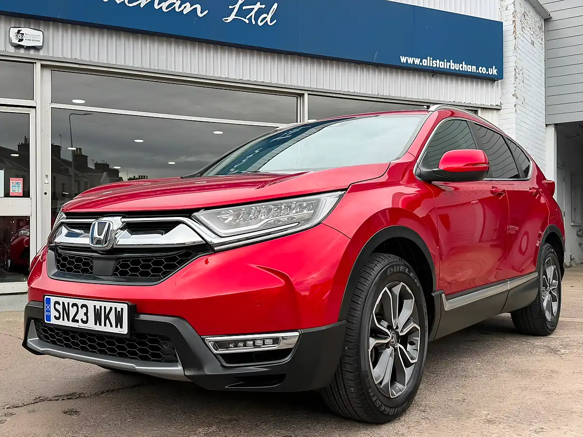 Used 2023 Honda Cr-V Ex Red - Interior and Exterior details 5