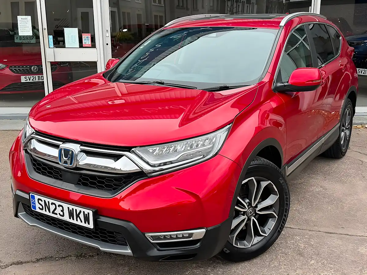 Used 2023 Honda Cr-V Ex Red - Interior and Exterior details 7