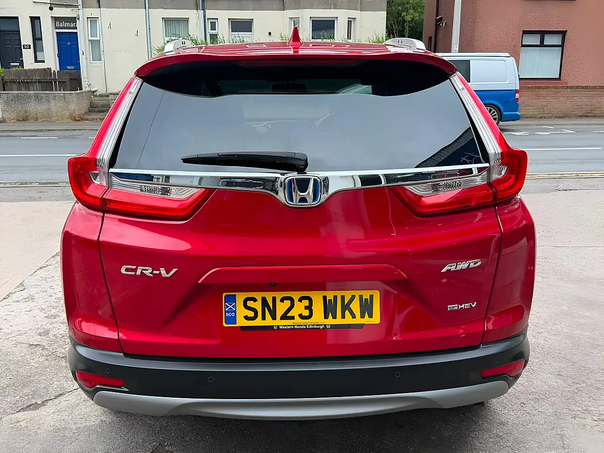 Used 2023 Honda Cr-V Ex Red - Interior and Exterior details 9