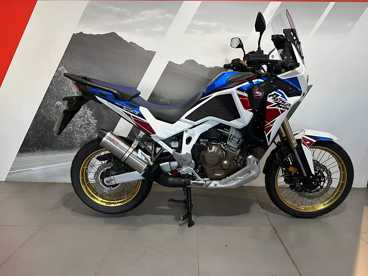 Used 2023 Honda CRF1100L Africa Twin Adventure Sports White - Front View