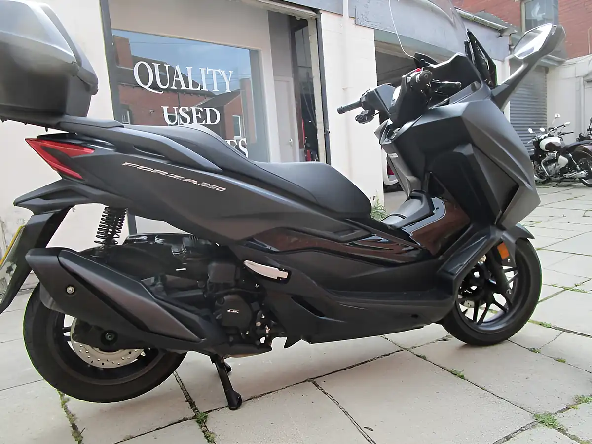 Used 2023 Honda Nss 350 a-P Black - Front View