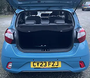 Used 2023 Hyundai I10 Prem Blue - Interior and Exterior details 10