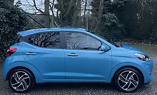 Used 2023 Hyundai I10 Prem Blue - Interior and Exterior details 2